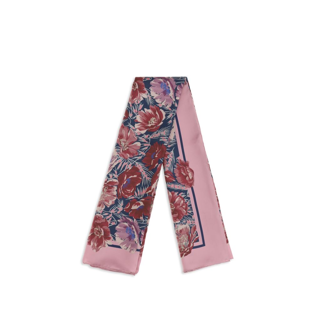 Valentino Garavani Floral Silk Poppies Scarf