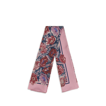 Valentino Garavani Floral Silk Poppies Scarf