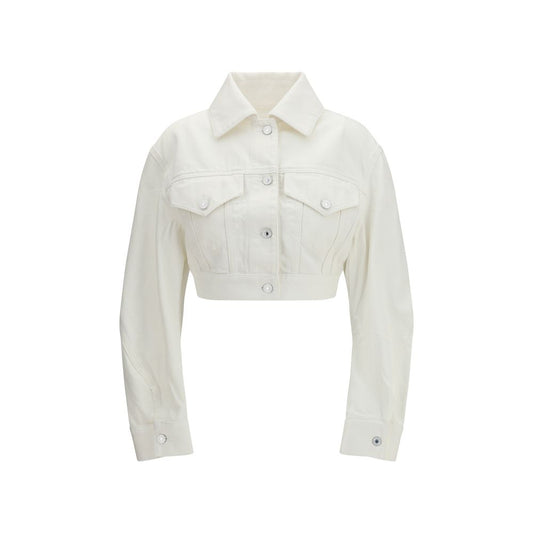 Givenchy Cocoon White Cotton Denim Jacket