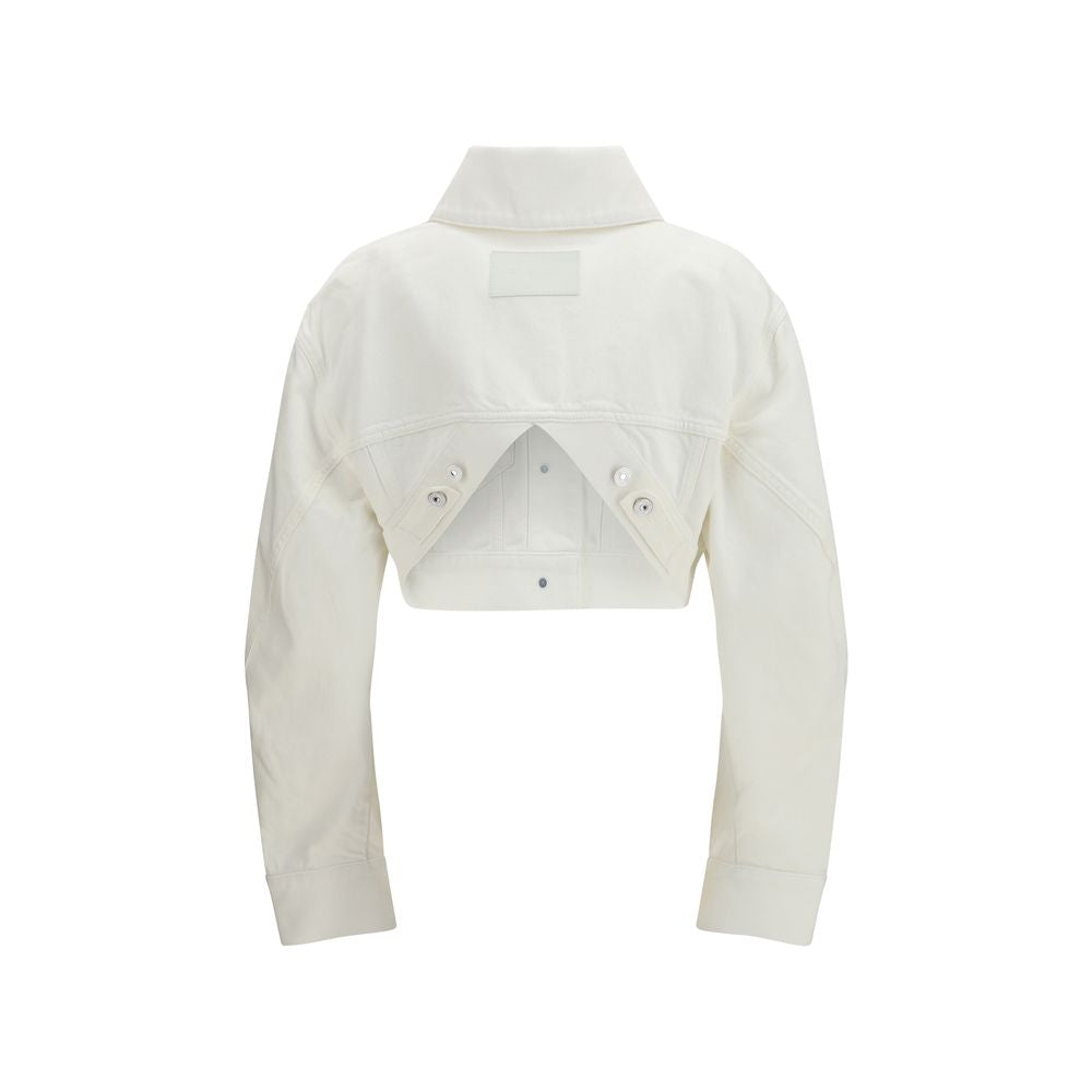 Givenchy Cocoon White Cotton Denim Jacket