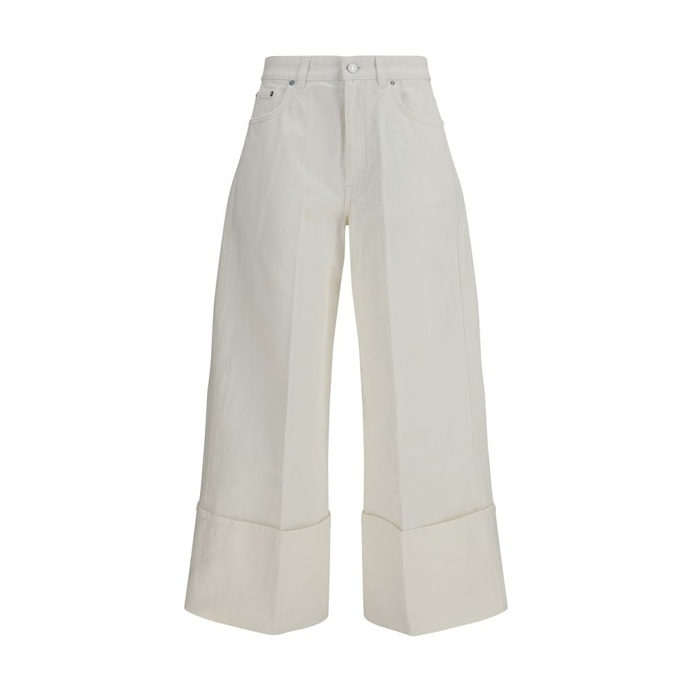 Givenchy White Cotton Denim Jeans