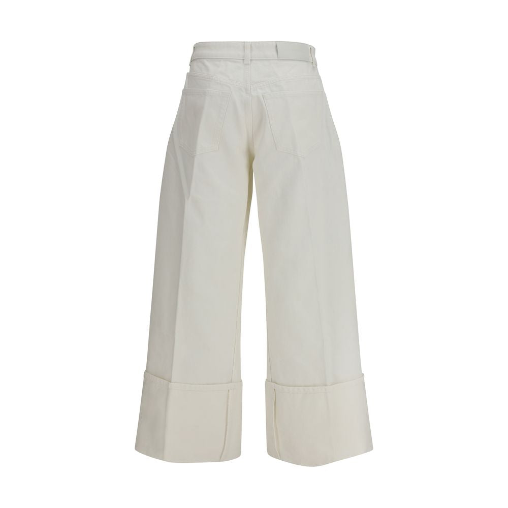 Givenchy White Cotton Denim Jeans
