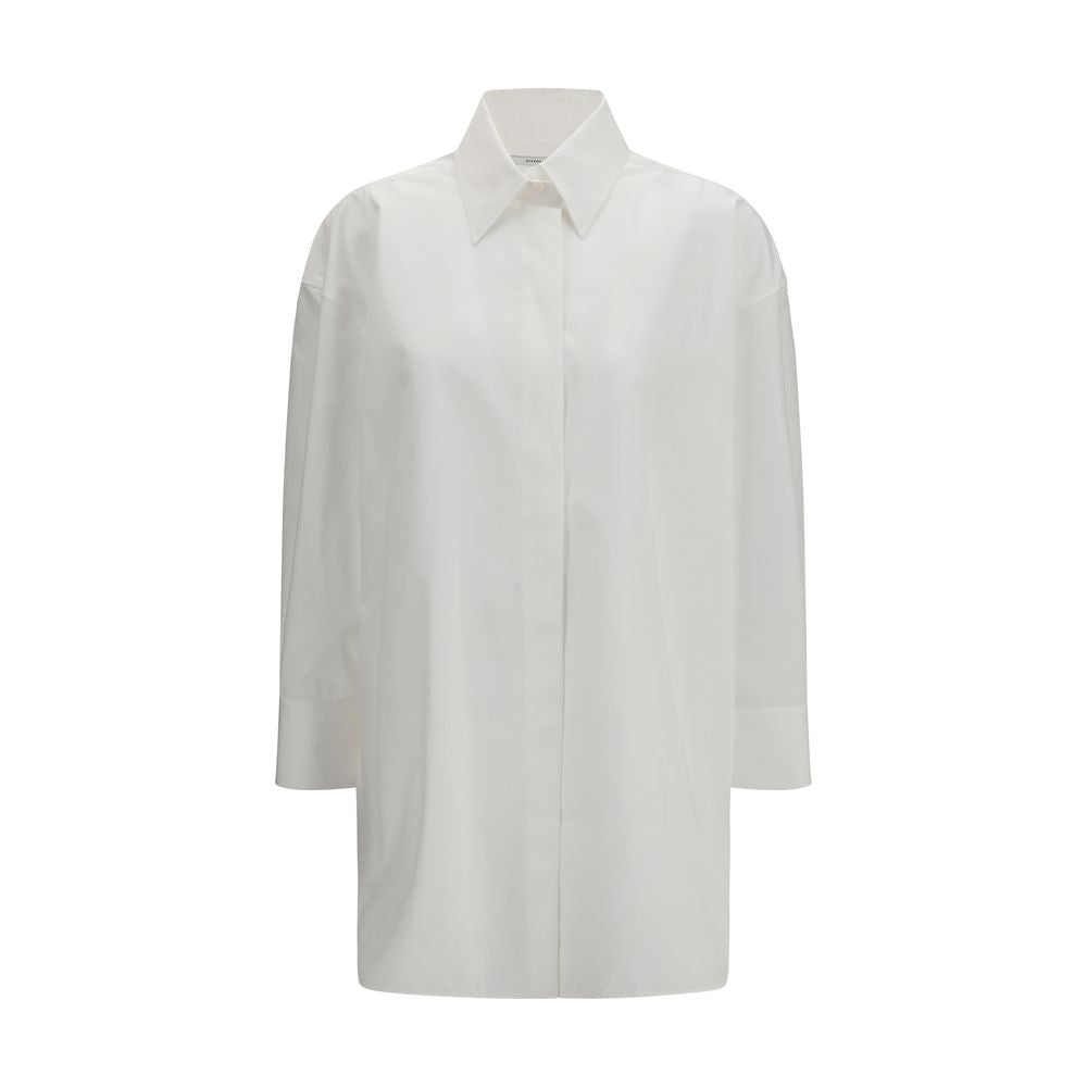 Givenchy Backless White Cotton Shirt