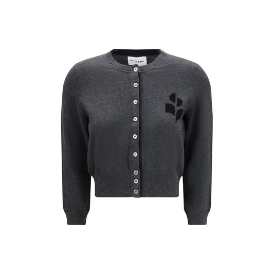 Marant Étoile Gray Cotton Lona Cardigan