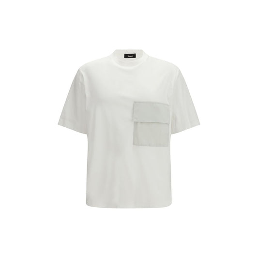 LAMINAR White Cotton T-Shirt - A Classic Essential