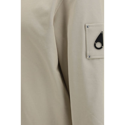 Moose Knuckles Hartsfield Crewneck Sweatshirt in Beige