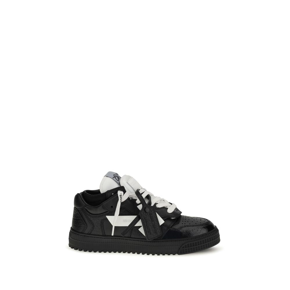 Off-White Multicolor Calf Leather Bos Taurus 3.0 Floating Arrow Sneakers