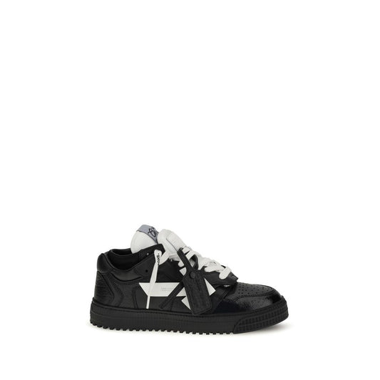 Off-White Multicolor Calf Leather Bos Taurus 3.0 Floating Arrow Sneakers
