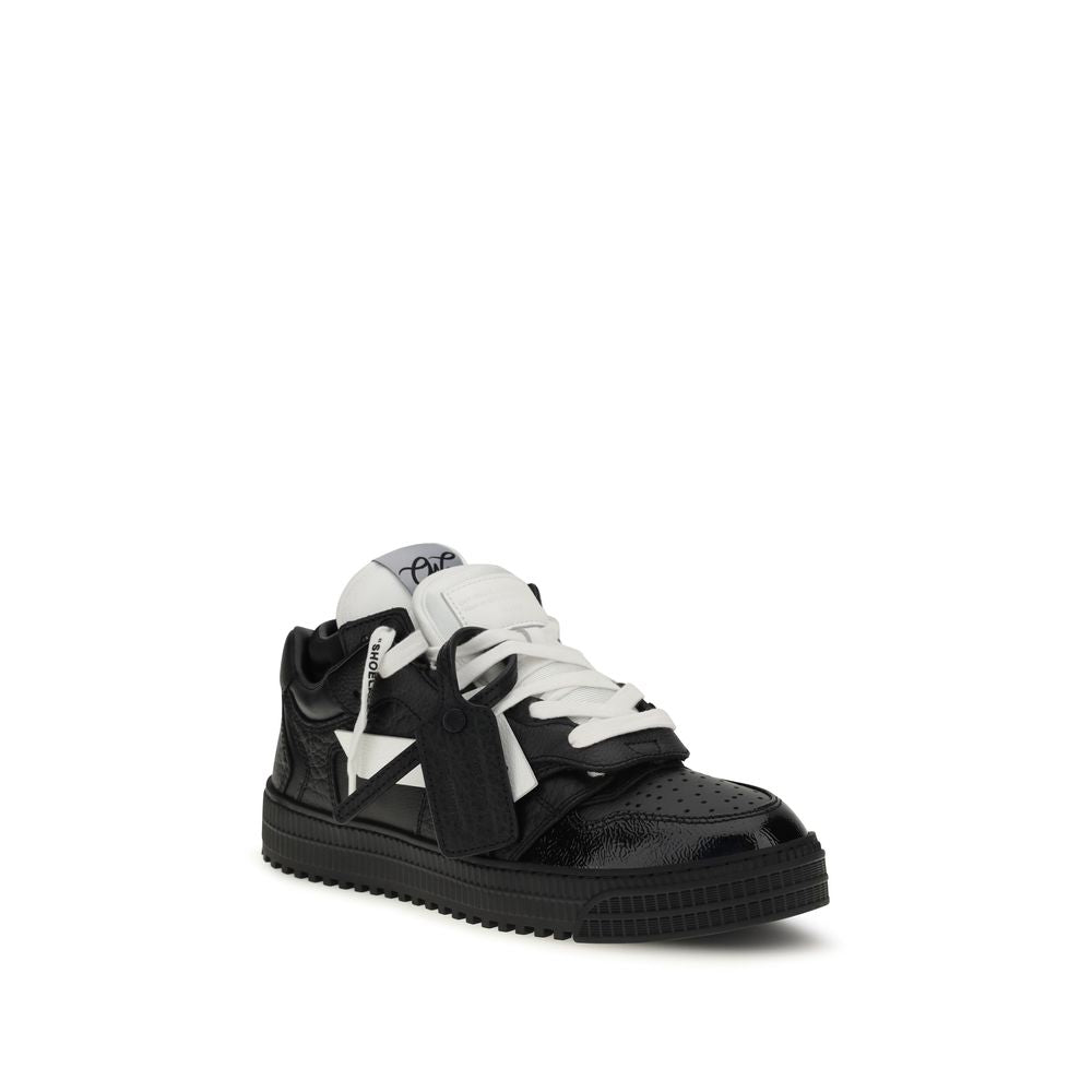 Off-White Multicolor Calf Leather Bos Taurus 3.0 Floating Arrow Sneakers