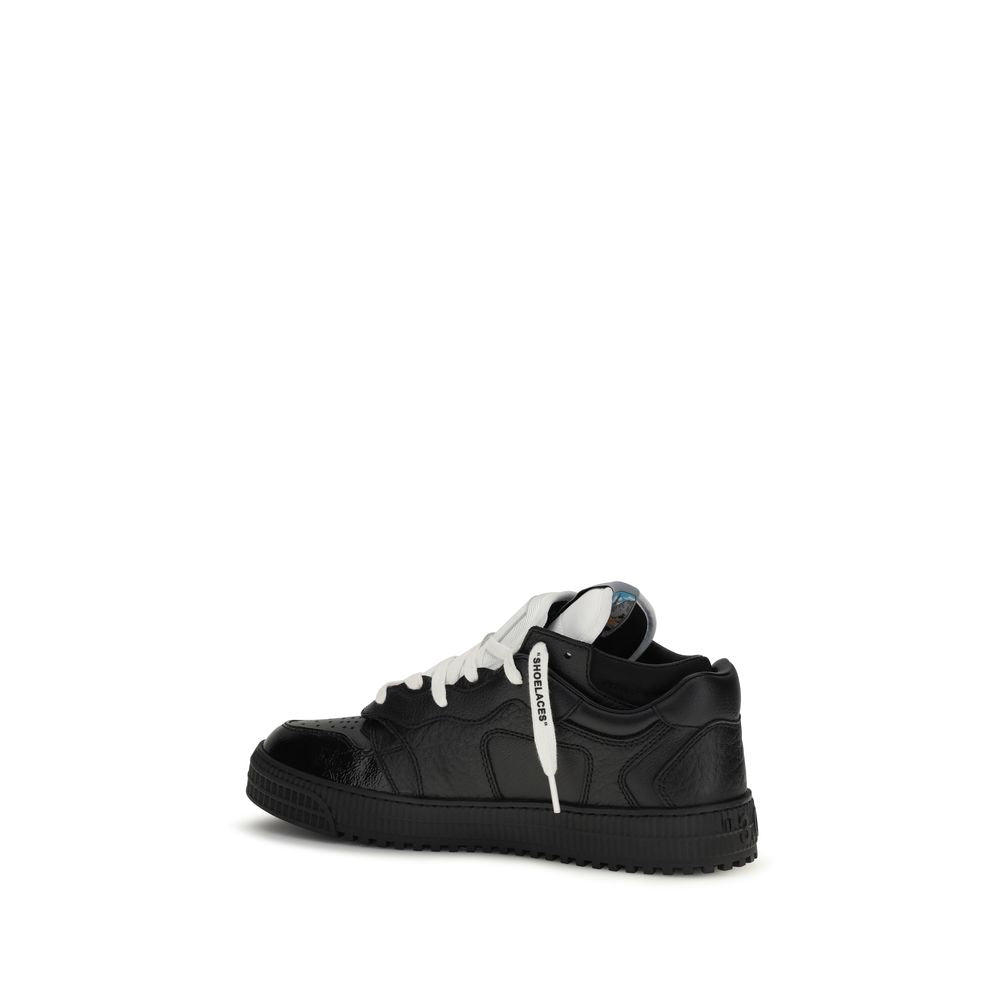 Off-White Multicolor Calf Leather Bos Taurus 3.0 Floating Arrow Sneakers