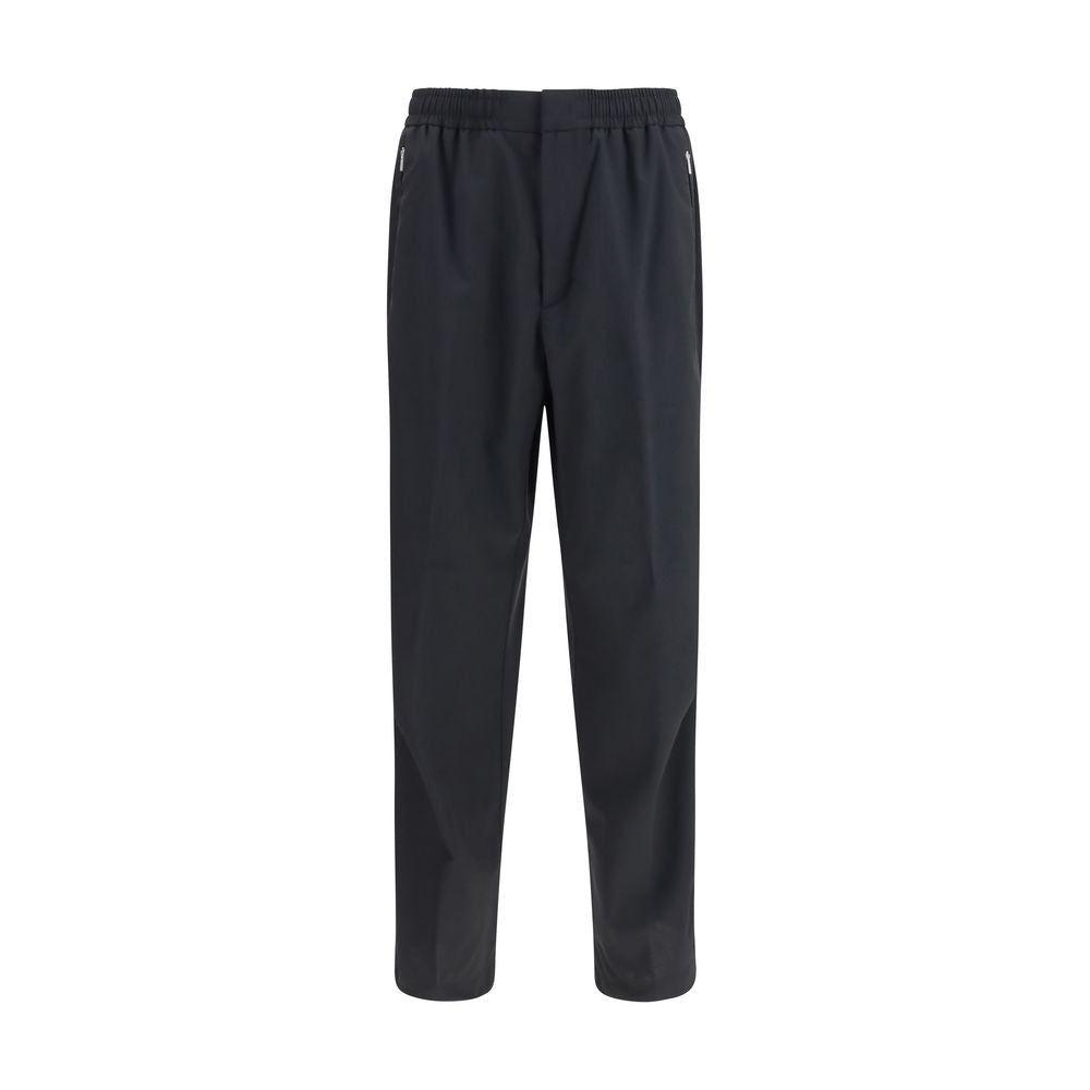 Herno Laminar Black Polyester Casual Pants