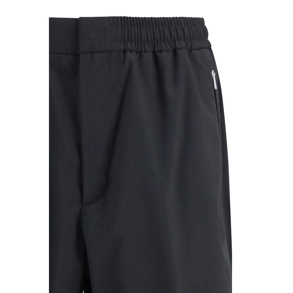 Herno Laminar Black Polyester Casual Pants