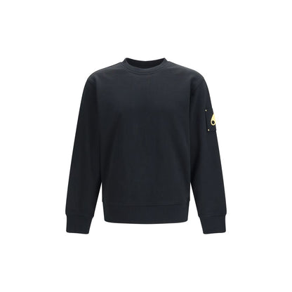 Moose Knuckles Hartsfield Black Cotton Sweatshirt