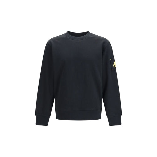 Moose Knuckles Hartsfield Black Cotton Sweatshirt
