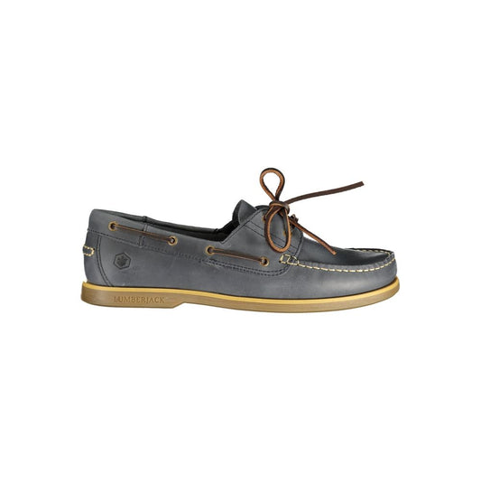 Lumberjack Blue Leather Men Classic Shoe