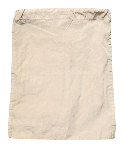 Dolce & Gabbana Brown Nylon Drawstring Swim Shorts