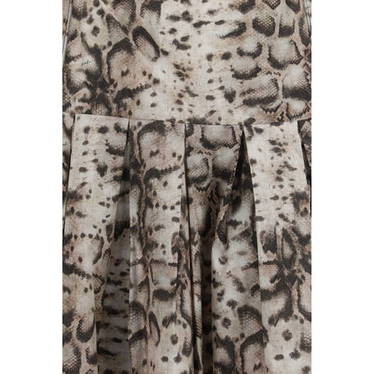 PINKO Novoli Printed Midi Dress - Bold Elegance Redefined