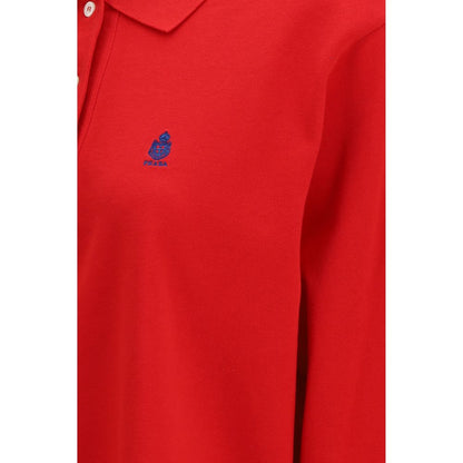 Prada Multicolor Cotton Shirt: Contemporary Elegance