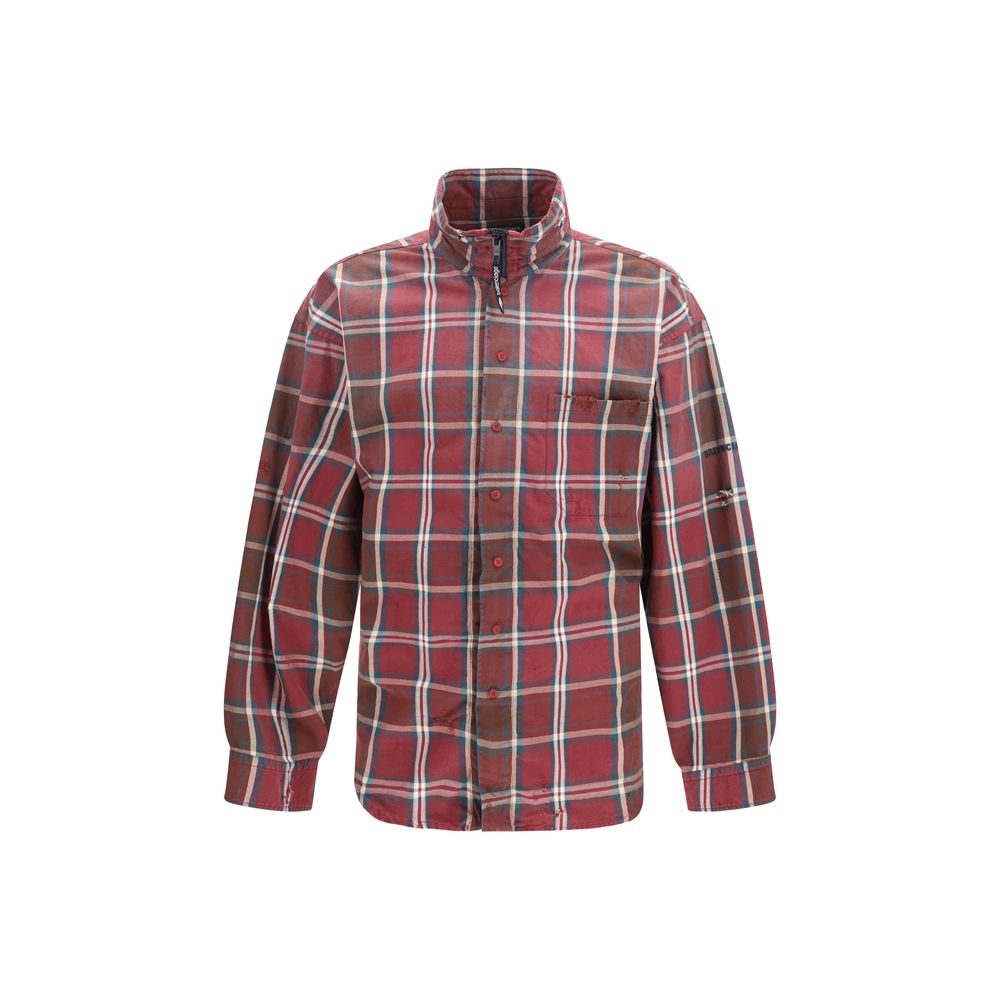 Balenciaga Zip Check Shirt