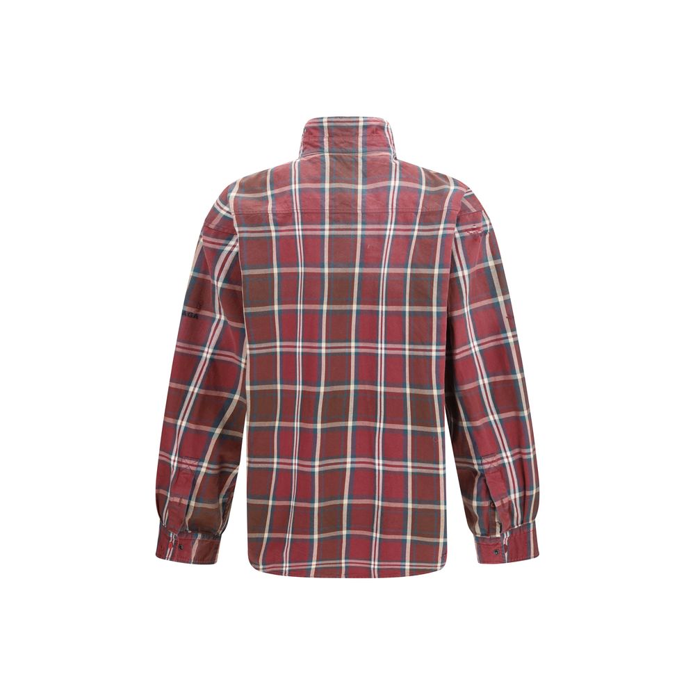 Balenciaga Zip Check Shirt