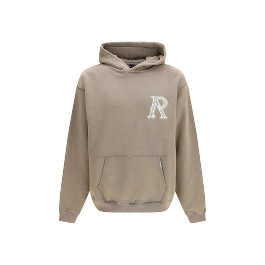 Represent Beige Cotton Sweatshirt - The Western Hoodie
