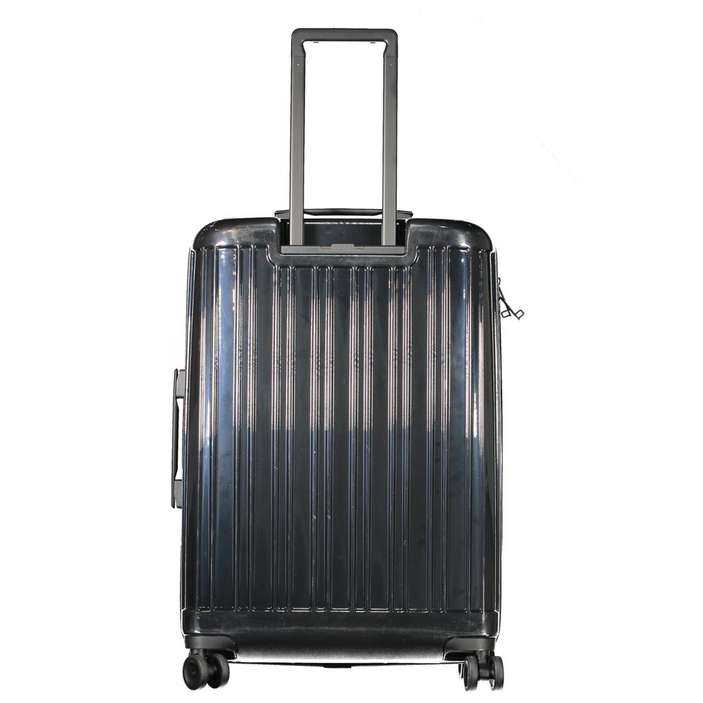 Piquadro Black Polycarbonate Trolley Bag