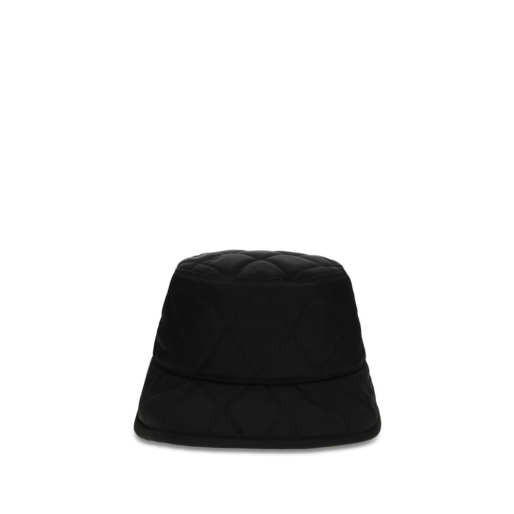 Burberry Black Horseshoe Bucket Hat
