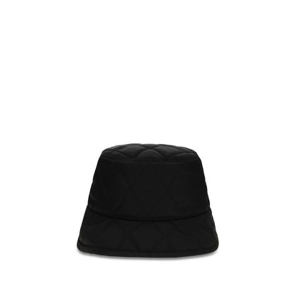 Burberry Black Horseshoe Bucket Hat