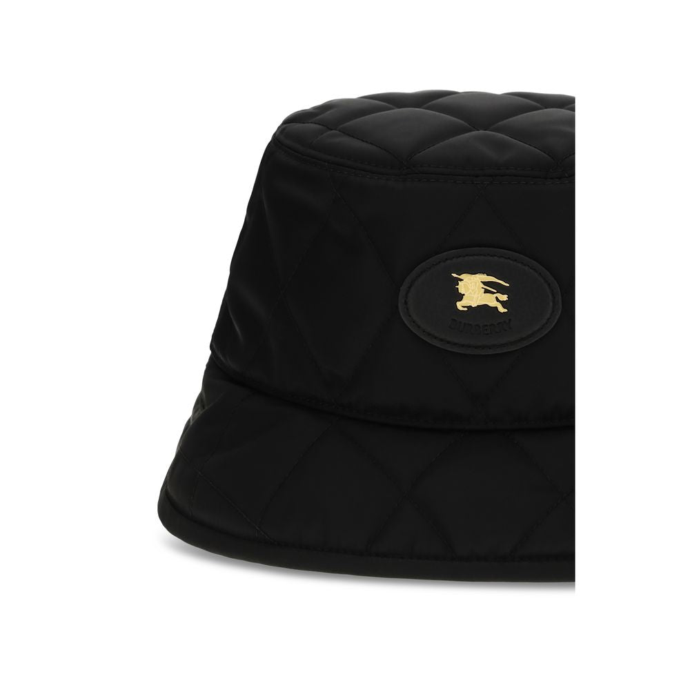 Burberry Black Horseshoe Bucket Hat