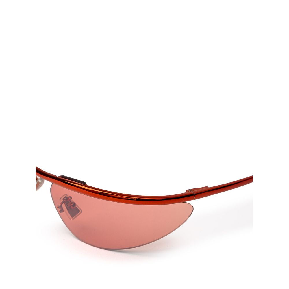 Bottega Veneta Men's Sunglasses – Orange Metal Frame, Mirrored Lenses