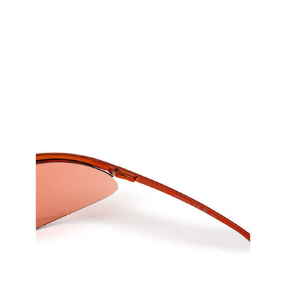Bottega Veneta Men's Sunglasses – Orange Metal Frame, Mirrored Lenses