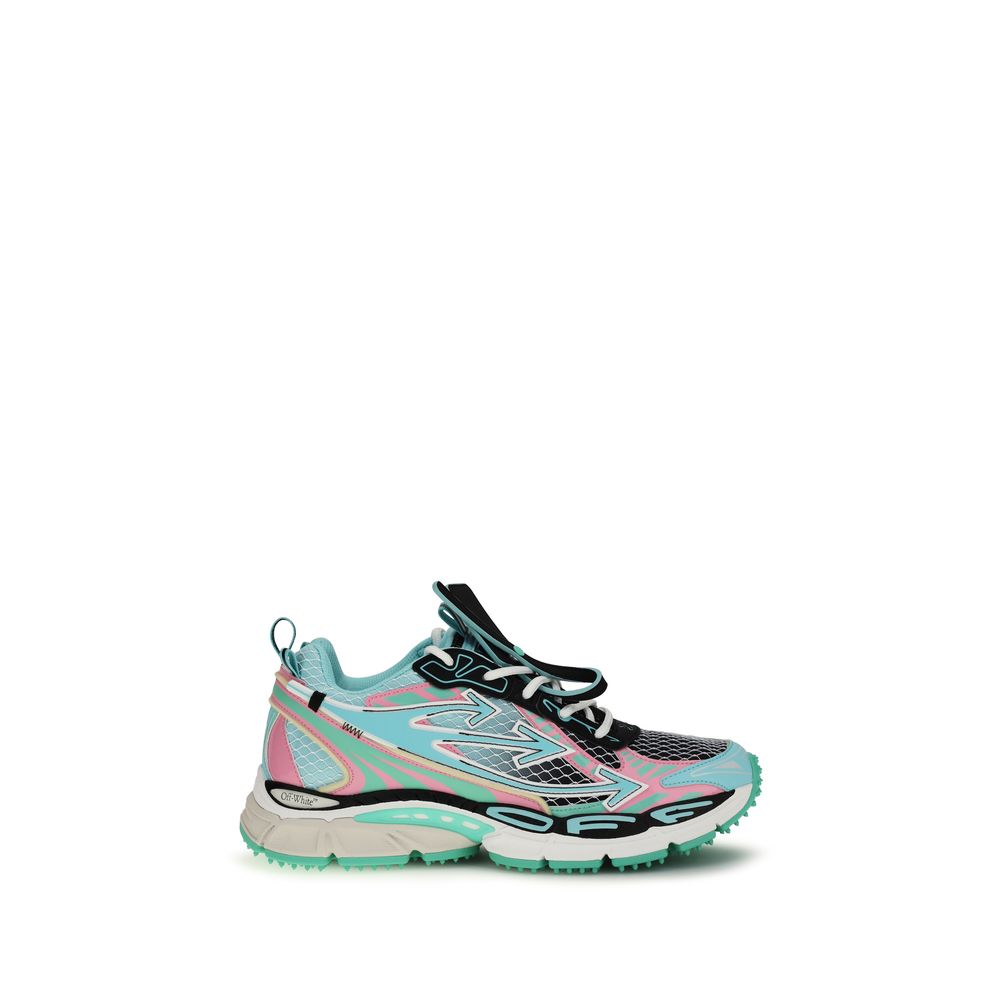 Off-White Be Right Back Multicolor Polyester Athletic Sneakers