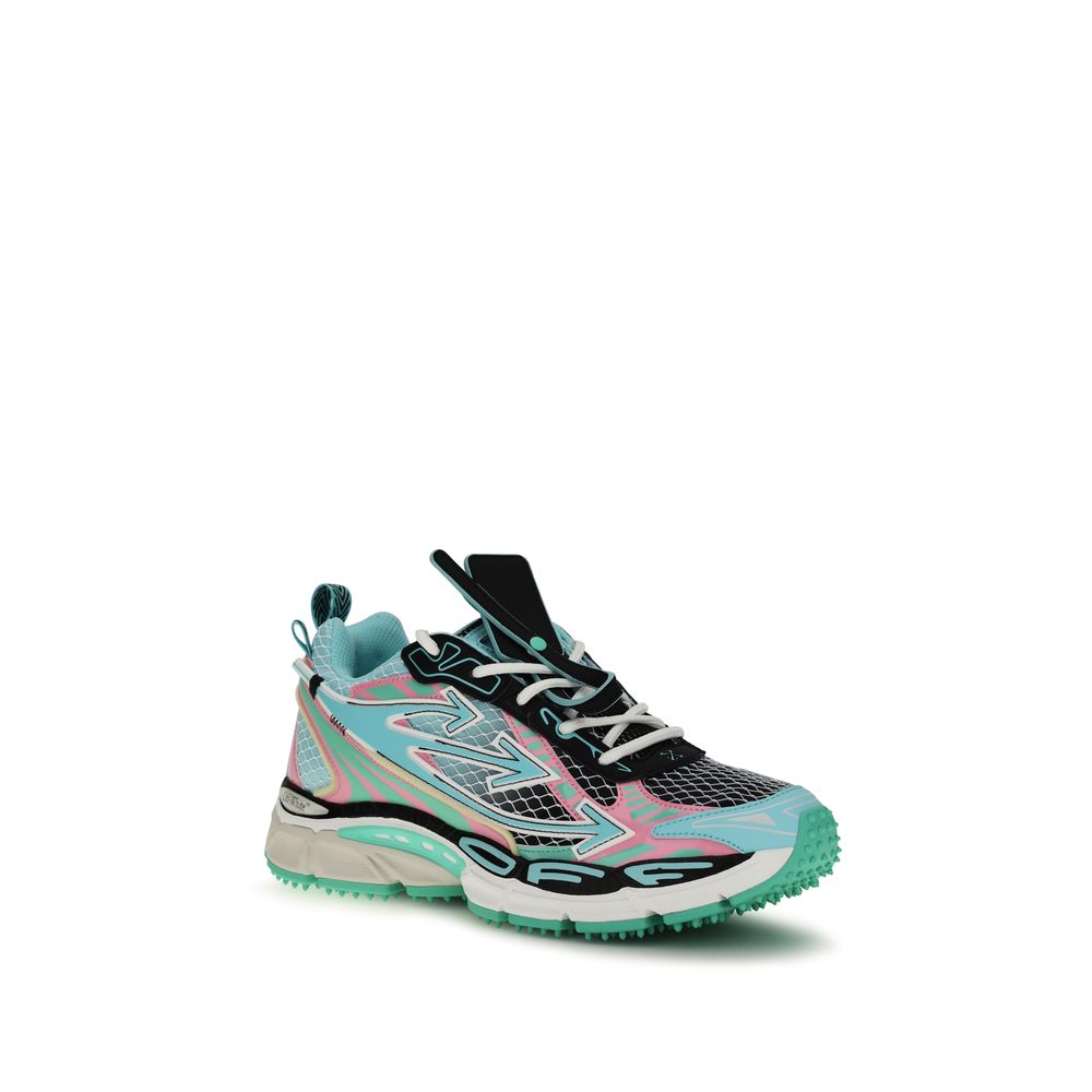 Off-White Be Right Back Multicolor Polyester Athletic Sneakers