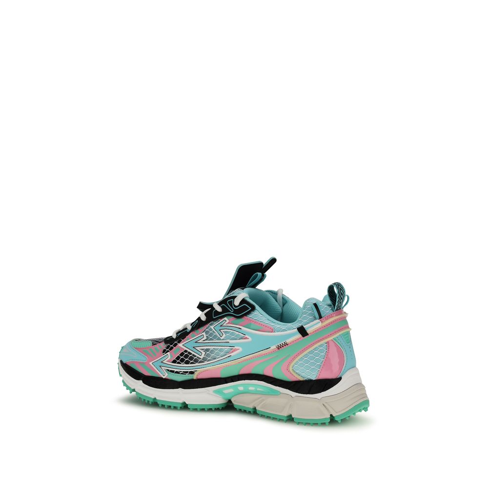 Off-White Be Right Back Multicolor Polyester Athletic Sneakers