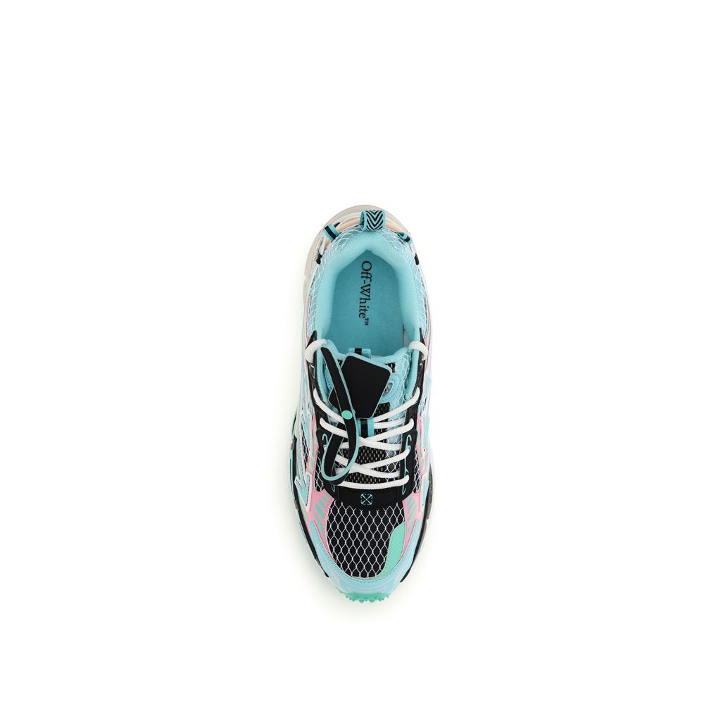 Off-White Be Right Back Multicolor Polyester Athletic Sneakers