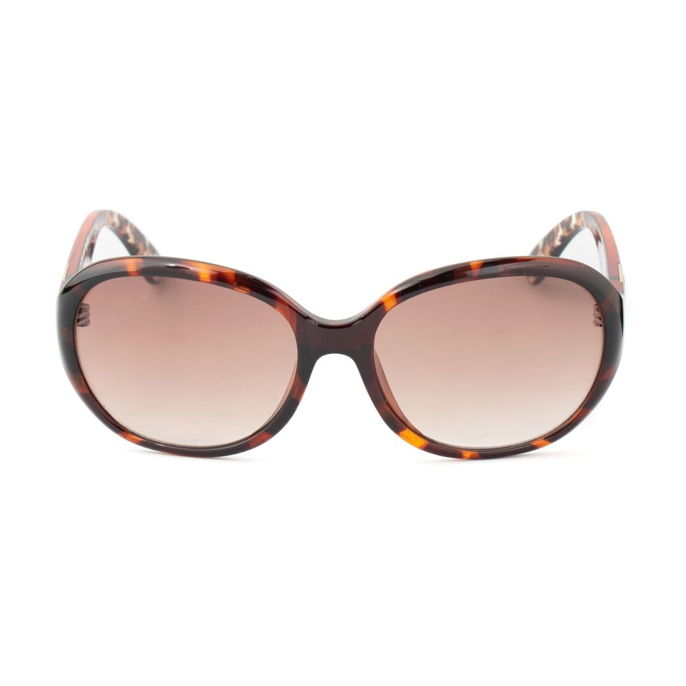 Guess Women’s Sunglasses – Brown Full-Rim Frame, Degraded Lenses