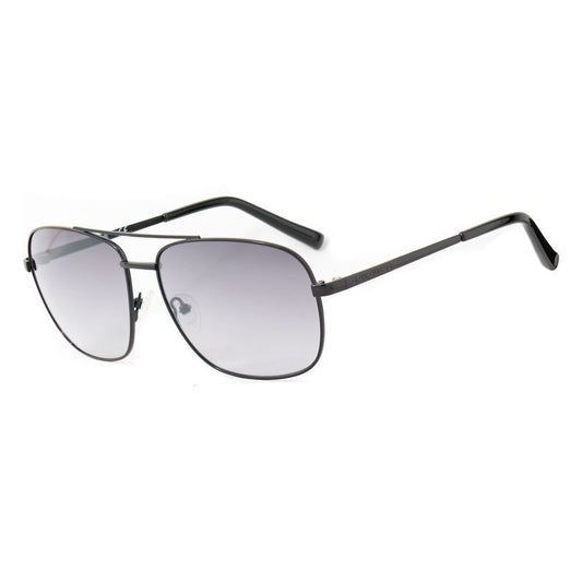 Guess Men's Sunglasses – Black Metal Frame, Grey Gradient Lenses