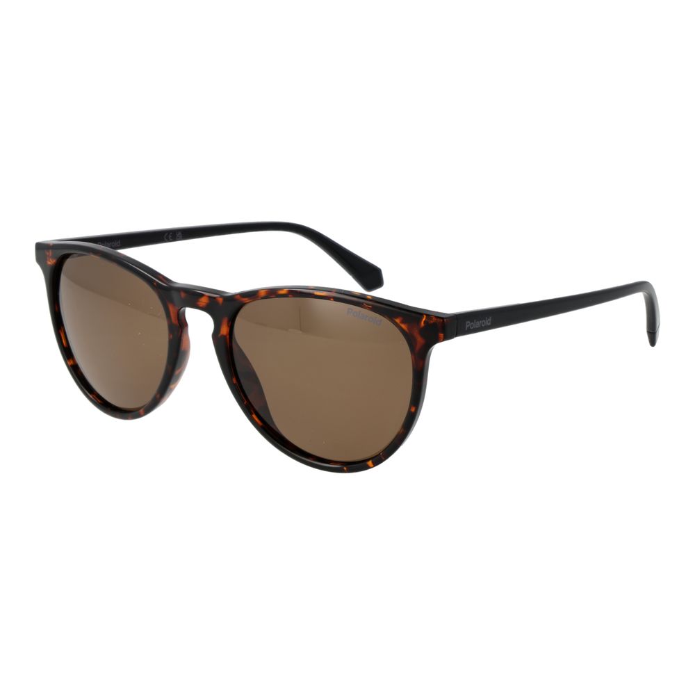 Polaroid Women’s Sunglasses – Brown Plastic Frame, Polarized Lenses