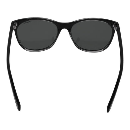 Polaroid Women’s Sunglasses – Black Plastic Frame, Grey Lenses
