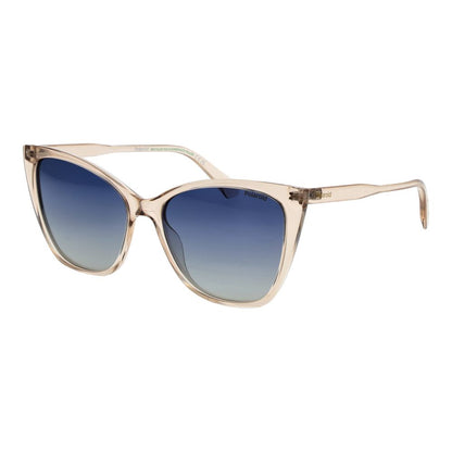 Polaroid Women’s Sunglasses – Yellow Plastic Frame, Blue Polarised Lenses