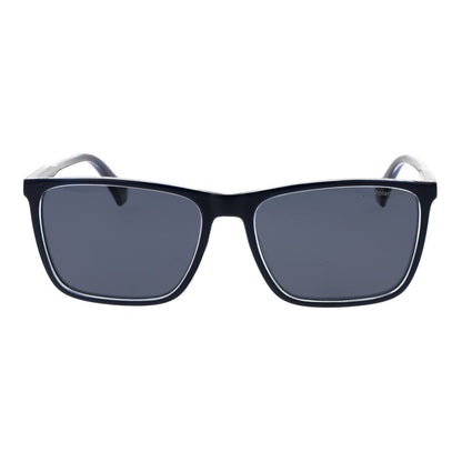 Polaroid Blue Sunglasses – Stylish Plastic Frame with Polarized Lenses