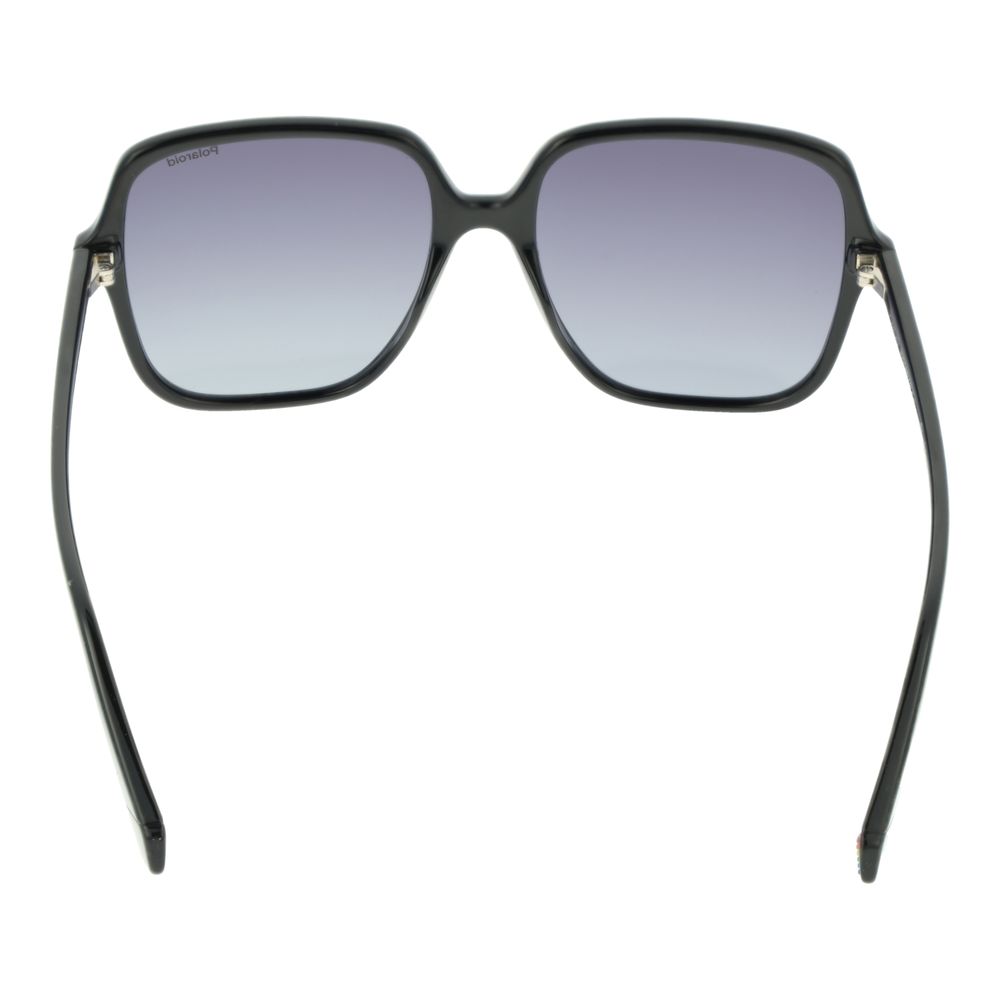 Polaroid Women’s Sunglasses – Black Full-Rim Frame, Grey Lenses