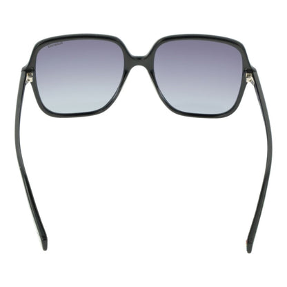 Polaroid Women’s Sunglasses – Black Full-Rim Frame, Grey Lenses