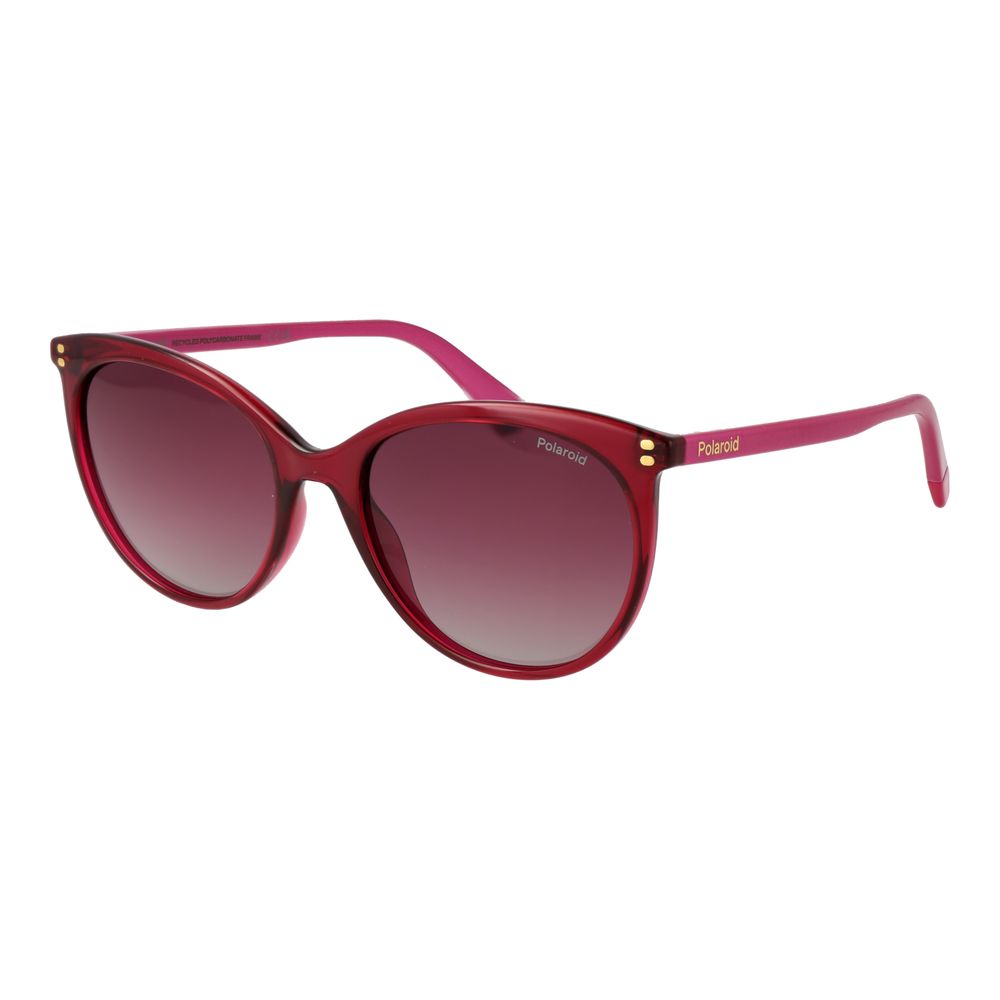 Polaroid Women’s Sunglasses – Purple Plastic Frame, Polarized Lenses