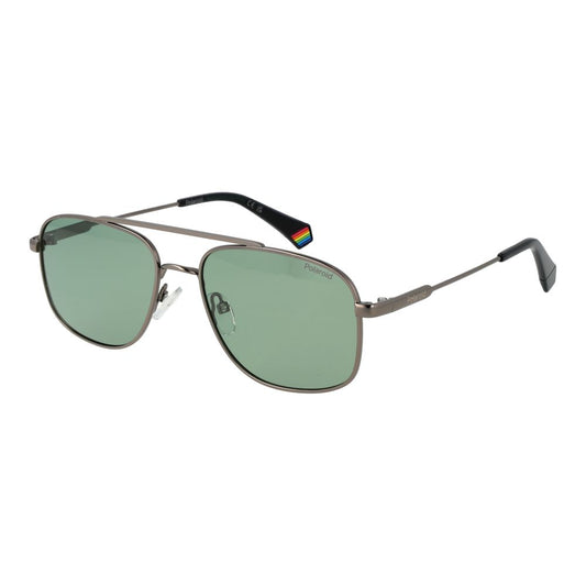 Polaroid Gray Metal Sunglasses – Stylish Polarised Eyewear