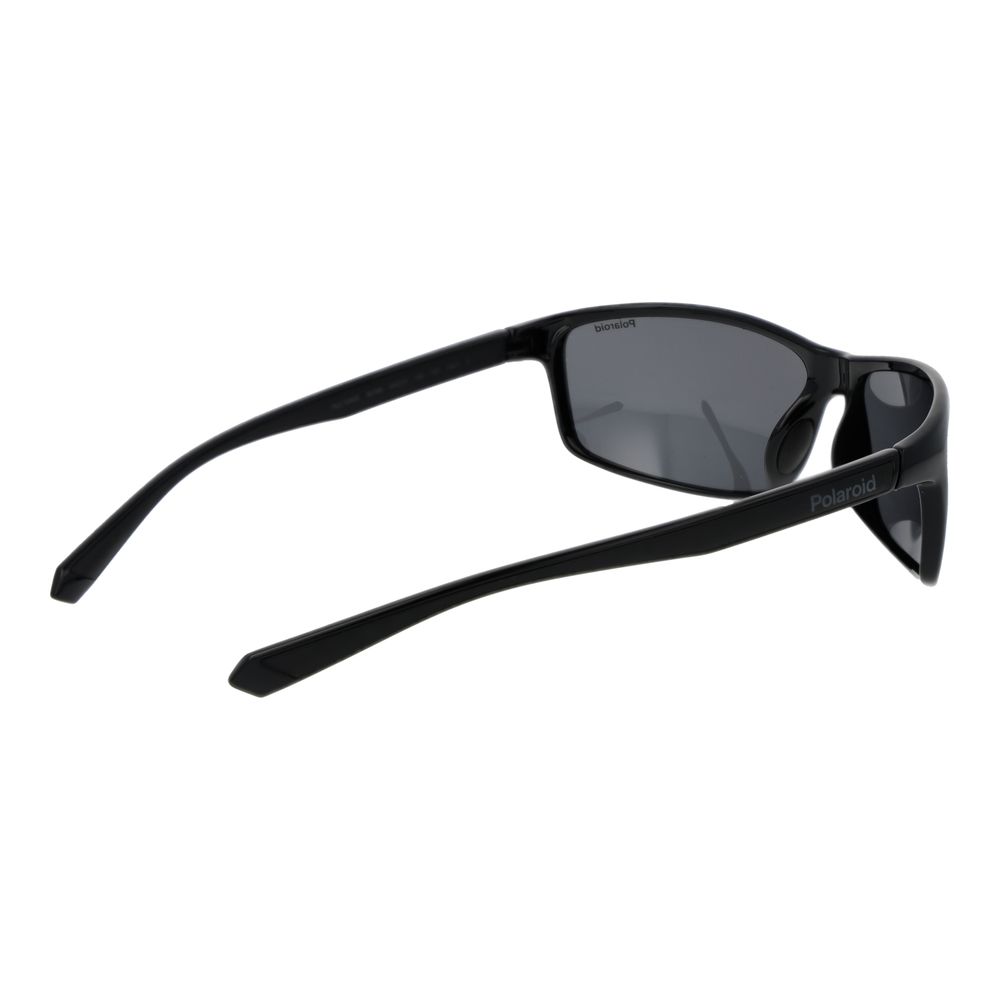 Polaroid Unisex Sunglasses – Black Plastic Frame, Grey Lenses