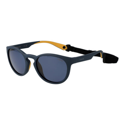 Polaroid Blue Nylon Sunglasses – Stylish Unisex Eyewear