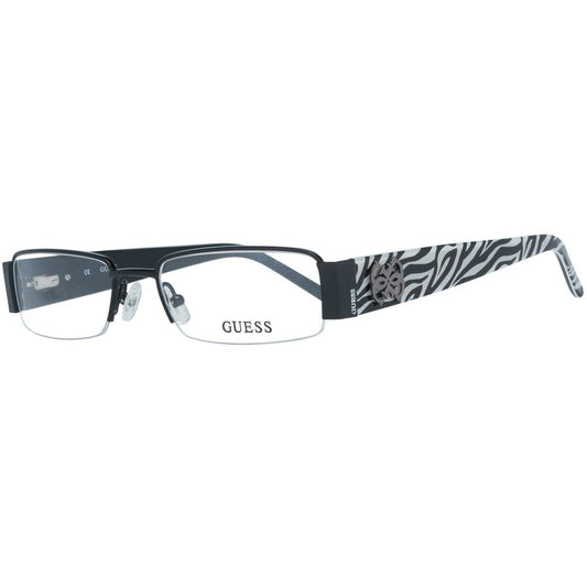 Guess Women’s Optical Glasses – Black Zebra Print Frames, 52mm