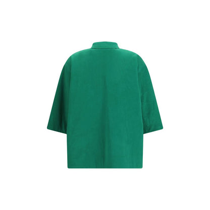 Prada Green Old Piqué Blouson Jacket
