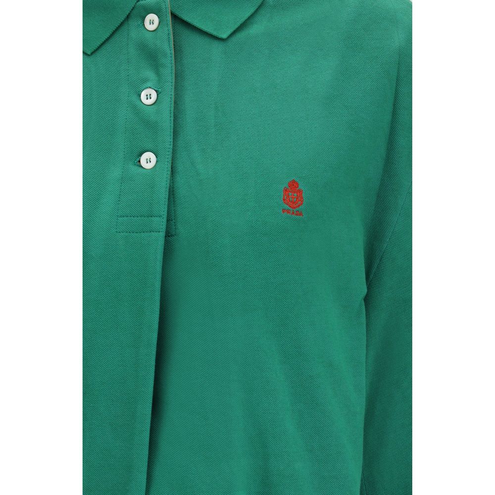 Prada Green Old Piqué Blouson Jacket